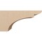 Ekena Millwork 11"W x 22"D x 11"H Wide Yorktown Rough Cedar Woodgrain TimberThane Corbel, Primed Tan CORUR11X22X11YORRCPR - alternate 4